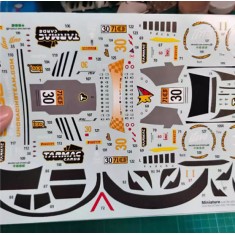 1/24 Audi R8 LMS GT3 Evo II Macau GP 2024 Decal for Meng Kit