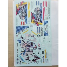 1/24 Porsche 911 GT3 Cup 992 2021 Luo Tianyi Decal for Tamiya Kit