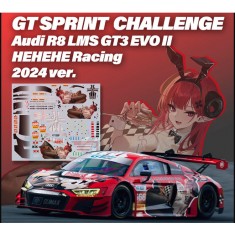 1/24 Audi R8 LMS GT3 Evo II 2024 Decal for Meng NuNu Kit