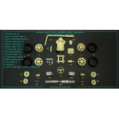 1/24 Honda Civic E-AT Spoon Parts Set for Tamiya Kit