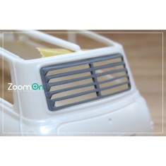 1/24 Mini Copper Rear Window Louver for Tamiya kit