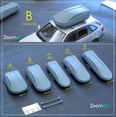 1/24 Touring Roof Box (B) for Civilian Car