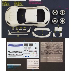 1/24 Artisan Spirits GR86/BRZ Wide Body Transkit parts for Tamiya kit