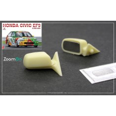 1/24 Honda Civic EF OEM Side Mirrors