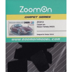 1/24 Nissan Fairlady 240ZG #Black Carpet set for Tamiya kit