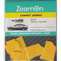1/24 Toyota AE86 #Yellow Carpet set for Aoshima kit