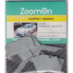 1/24 Lexus LFA #Light grey Carpet set for Tamiya kit