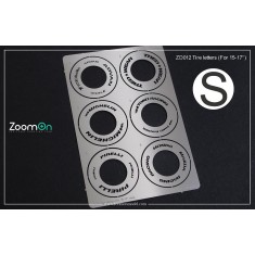 1/24 Tyre Letters (PE) for 15-17'' Wheels