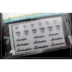 1/24 - 1/43 Lamborghini Logo Metal Sticker