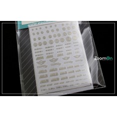1/24 - 1/43 BMW Logo Metal Sticker