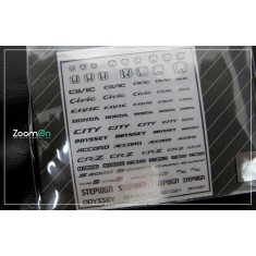 1/24 - 1/43 Honda Logo (B) Metal Sticker