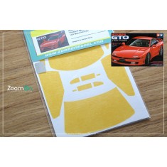 1/24 Mitsubishi GTO Window and Light Painting Masks for Tamiya kit