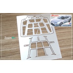 1/24 Toyota Supra(JZA80) Hood Structure (PE) for Tamiya kit
