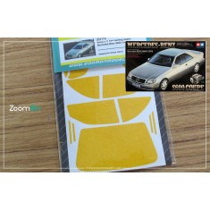 1/24 Mercedes-Benz S600 Coupe Window and Light Painting Masks for Tamiya kit