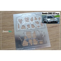 1/24 Honda Civic EF3 Hood Structure (PE) for Aoshima/Beemax kit