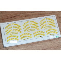 1/24 Tyre Letters (C) Decal for 18-21'' Wheels