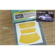 1/24 Daihatsu Copen Window and Light Painting Masks for Aoshima kit
