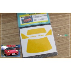1/24 Toyota MR2 AW11 Window and Light Painting Masks for Fujimi kit
