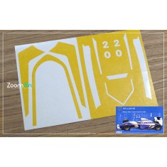 1/24 Williams FW16 1994 Painting Masks for Fujimi kit