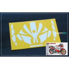 1/12 Yamaha TZR250 Pattern Masks for Hasegawa kit