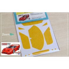 1/24 Ferrari F50 Window Masks for Tamiya kit ZoomOn ZD182