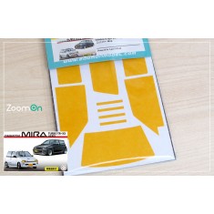 1/24 Daihatsu Mira Window and Light Painting Masks for Fujimi kit