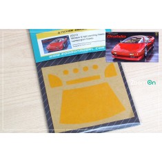 1/24 Lamborghini Diablo Window and Light Painting Masks for Fujimi kit