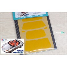 1/24 Porsche Boxster 986 Window Painting Masks for Tamiya Kit