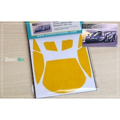 1/24 McLaren F1 GTR 199 Window Painting Masks for Aoshima Kit
