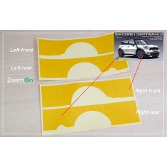 1/24 Mini Cooper S Countryman Pattern Mask for Hasegawa Kit
