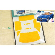 1/24 BMW Z3 Roadster Window Painting Masks For Tamiya Kit