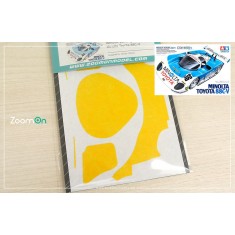 1/24 Minolta Toyota 88C-V Window Painting Masks For Tamiya Kit