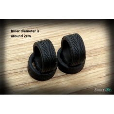 1/24 17''-19''Bridgestone Potenza S02 Tyres (4pcs)
