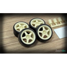 1/24 17'' Spoon sport Rim set with Tyres