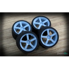 1/24 18'' Prodrive GC-07 Rim set with Tyres for DC5/S2000/EP3/CL7