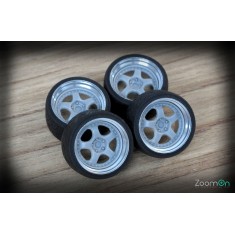 1/24 18'' Work Meister s1 Rim set with Tyres