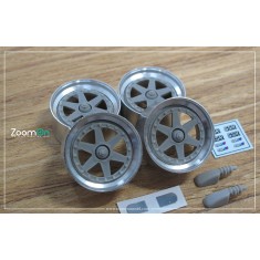 1/24 17'' SSR Rim and Mirror set
