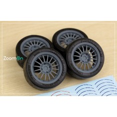 1/24 15'' Sprint Hart CPF Rim set with Tyres