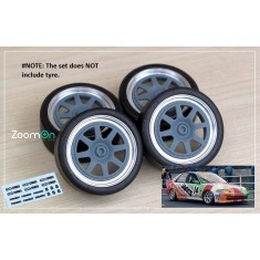 1/24 18'' Enkei JTCC Civic Rim set without Tyre