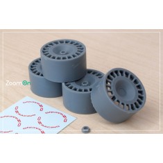 1/24 18'' OZ Racing Exiv JTCC Center Lock Rim Normal Rim (Without Tyres)