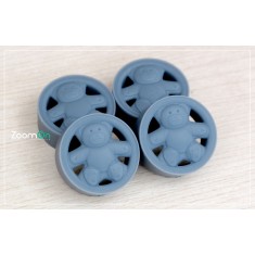 1/24 13'' Teddy Bear Rim Set Normal Rim (Without Tyres)