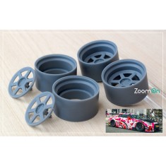 1/24 20'' LB LD-T6 Rim Set Normal Rim (Without Tyres)