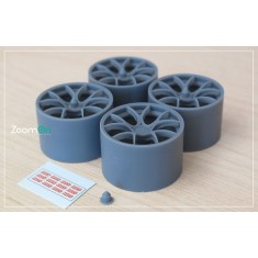 1/24 18'' BMW M4 GT3 BBS Center Lock Rim Set Normal Rim (Without Tyres)