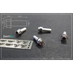 1/24 Wheel Center Lock Nuts (4pcs)