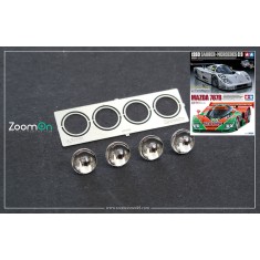 1/24 Headlight Detail Up Parts Set (6.5mm) for Tamiya kit
