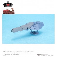 1/35 Principality of Gallia Experimental Tank Edelweiss Reinforced Barrel Set