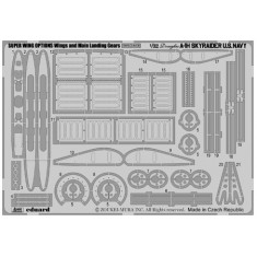 1/32 US Navy Douglas A-1H Skyraider Wings and Main Landing Gears (1 Photo-Etched Sheet)
