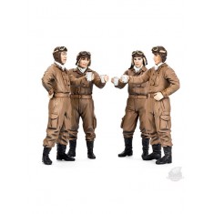 1/32 Mitsubishi J2M3 Raiden Bond of the Vast Sky Set (4 Pilots)