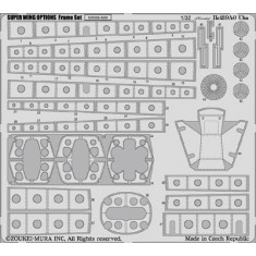 1/32 Heinkel He 219 A-0 UHU Frame Set (1 Photo-Etched Sheet)