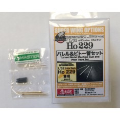 1/32 Horten Ho 229 Turned Metal Machine Guns & Pitot Tube Set